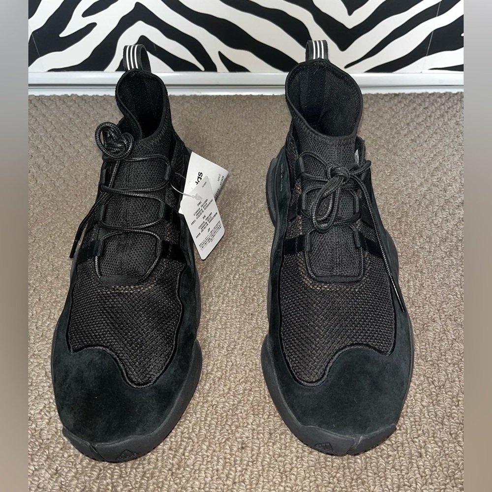 Adidas | Black Crazy BYW x Bed J.W. Ford Jet Sneakers Black Size 12